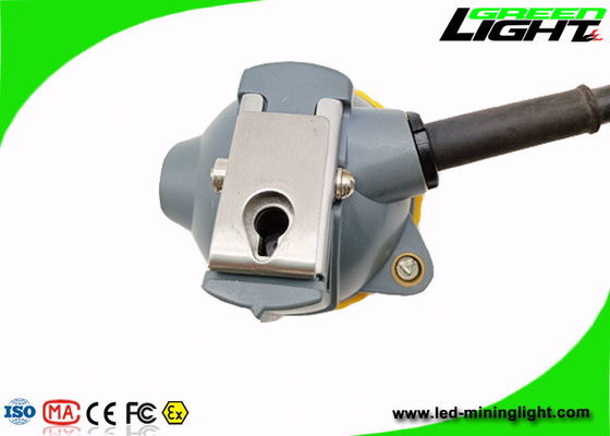 15000lux 1.67W Led Mining Headlamp 6.6Ah IP68 مقاوم در برابر انفجار