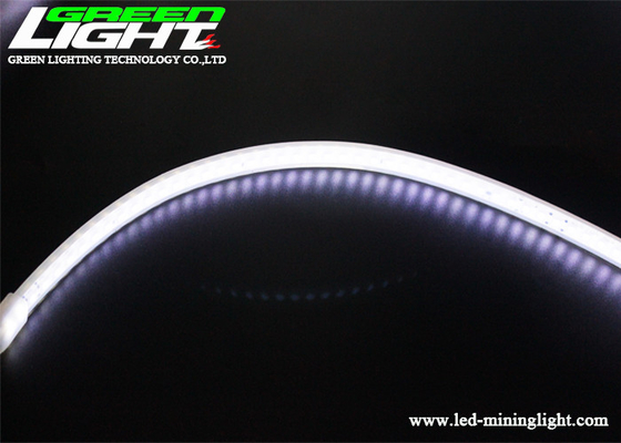15W / M 1100lum LED Mining Light Strips Silicon Gal شفاف 72LEDs / متر