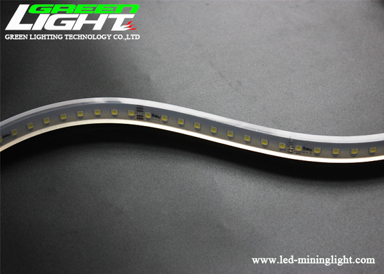 15W / M 1100lum LED Mining Light Strips Silicon Gal شفاف 72LEDs / متر