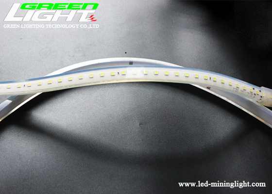 15W / M 1100lum LED Mining Light Strips Silicon Gal شفاف 72LEDs / متر