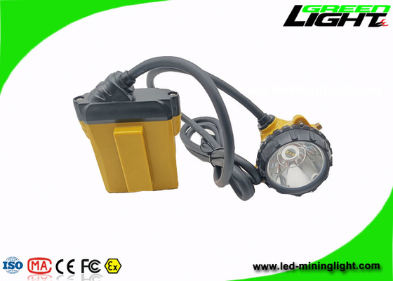390lum 25000lux LED Mining Cap Light 10.4Ah اثبات انفجار