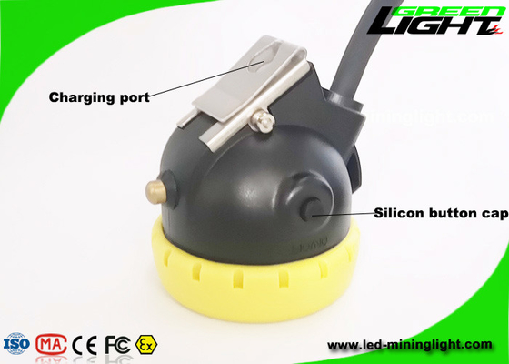 1.67W 7.8Ah Corded LED Cap Lamp USB شارژ IP68 ایمنی 216lum