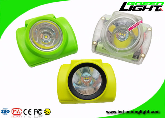 4.2W 13000lux LED Miners Cap Headlamp باتری قابل شارژ 348lum