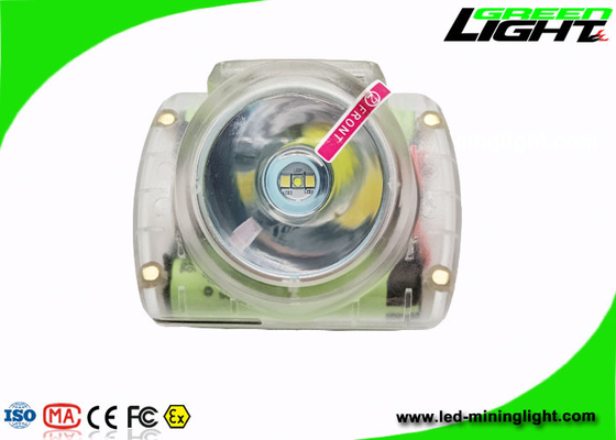 GLC-6S 348lum 4.2W LED Miners Cap Lamp Transparent 6.8Ah باتری پاناسونیک