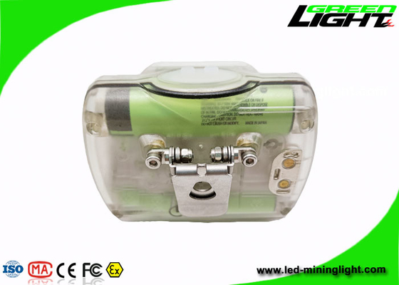 GLC-6S 348lum 4.2W LED Miners Cap Lamp Transparent 6.8Ah باتری پاناسونیک