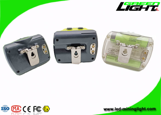 مقاومت در برابر انفجار چراغ های جلوی کلاه ایمنی OLED Screen Miners 4.2W 348lum