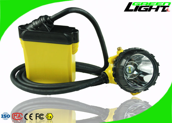چراغ های قابل حمل معدن قابل حمل 3W CREE 25000lux 390lum با باتری 10400mAh