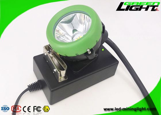 1.67W 10000lux LED Mining Hat Lamp 6.6Ah ماینرهای قابل شارژ نور