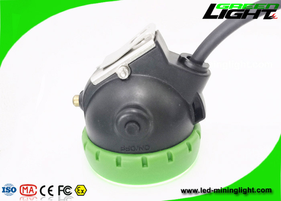 1.67W 10000lux LED Mining Hat Lamp 6.6Ah ماینرهای قابل شارژ نور