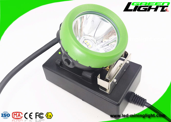 چراغ کلاهک معدن قابل شارژ MSHA 7.8Ah 10000lux چراغ درپوش شکار