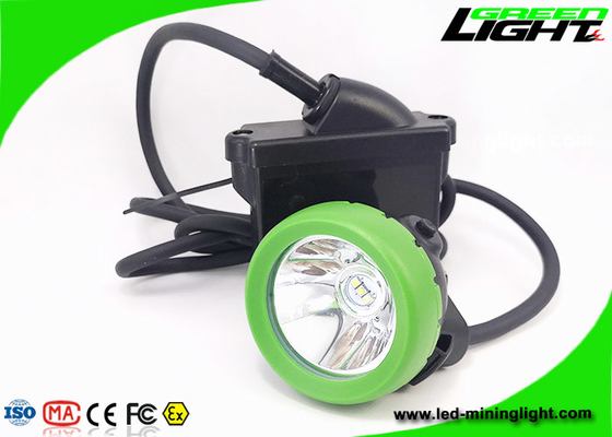 چراغ کلاهک معدن قابل شارژ MSHA 7.8Ah 10000lux چراغ درپوش شکار