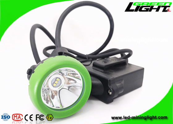 چراغ کلاهک معدن قابل شارژ MSHA 7.8Ah 10000lux چراغ درپوش شکار