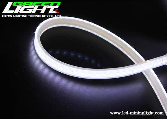 بسته بندی یکبار مصرف Rgb Led Strip Lights Transile transparent Silicone 72LEDs / M