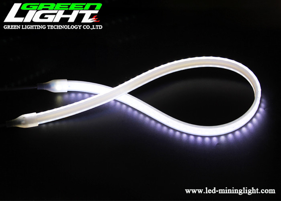 بسته بندی یکبار مصرف Rgb Led Strip Lights Transile transparent Silicone 72LEDs / M