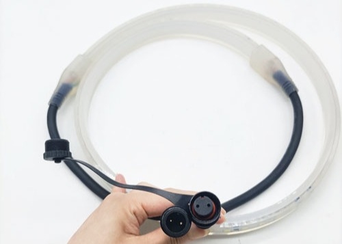 چراغ نوار زیرزمینی 17W/M SMD5050 LED Sillicone IP68 36V rgb
