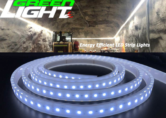24V 2362lum SMD2835 چراغ ضد آب نوار چراغ 230VAC برای معادن زیرزمینی