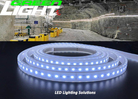 ضد آب EXIBII 17W/M چراغ قابل انعطاف چراغ SMD2835 110V 1630Lum