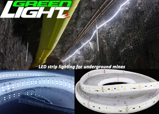 SMD5050 30W Double Row Led Strip Light DC36V 2230lum برای تونل