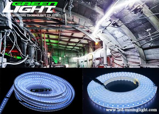 چراغ نواری LED معدنی 220VAC 2000lum چراغ های نوار LED قابل برش ATEX