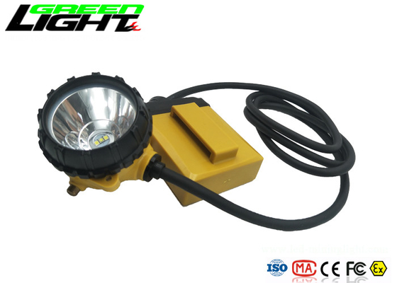 چراغ های سرپوش دار LED 10.4Ah 25000lux 800mA 3W برای معدن زغال سنگ