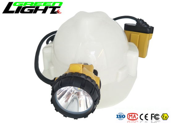 چراغ های سرپوش دار LED 10.4Ah 25000lux 800mA 3W برای معدن زغال سنگ
