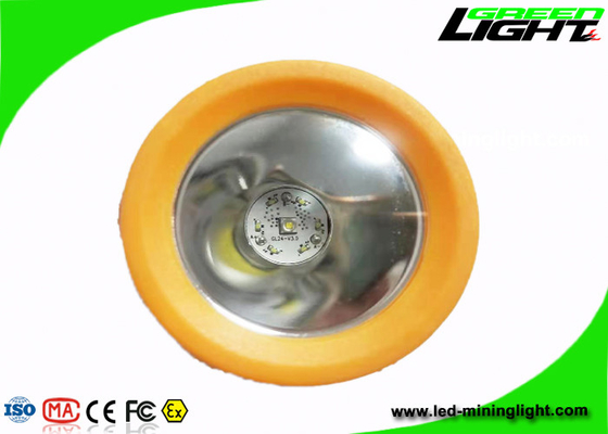 لامپ درپوش ماینینگ LED بی سیم 1.1 واتی ضد آب 10000 لوکس 143 لوکس شارژ USB چراغ جلو ماینر LED
