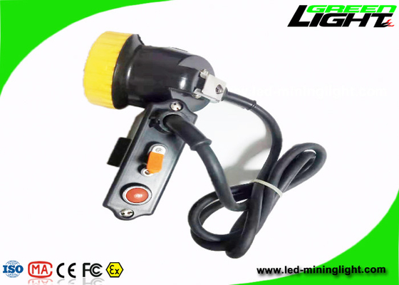 لامپ های درپوش معدن 3.7 واتی سیم دار 650lum قابل شارژ 50000Lux GL6-B برای شکار
