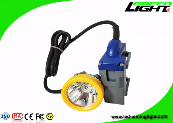 چراغ کلاه ماینر LED Cree Miners 15000Lux 6.6Ah قابل شارژ 216lum برای زیرزمین