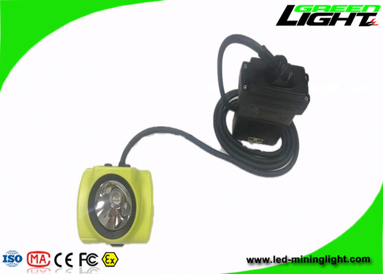 چراغ های معدن زغال سنگ 13.6Ah باتری پاناسونیک USB 25000Lux 530lum IP68 ضد آب درپوش ماینر