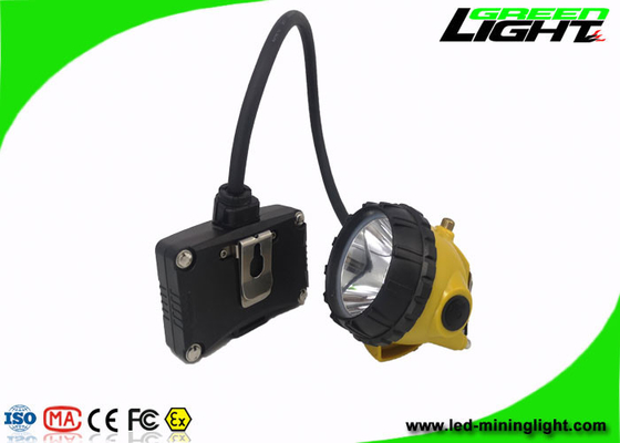 6.8Ah باتری پاناسونیک LED ماینینگ چراغ 15000Lux زیرزمینی
