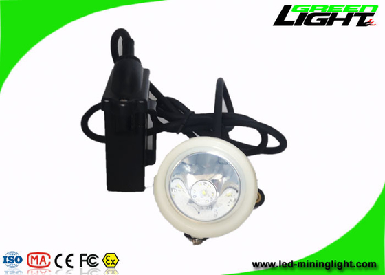 6.6Ah 4000Lux Coal Miners Headlamp GL5-A ضد انفجار برای گشت زنی