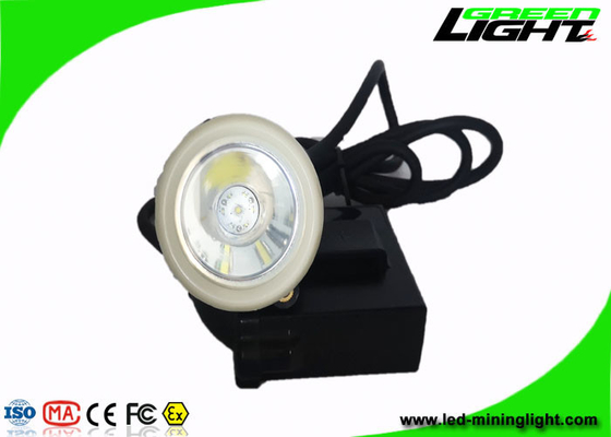 6.6Ah 4000Lux Coal Miners Headlamp GL5-A ضد انفجار برای گشت زنی