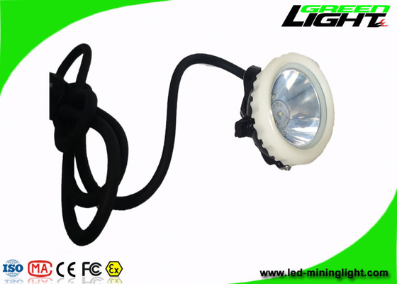 6.6Ah 4000Lux Coal Miners Headlamp GL5-A ضد انفجار برای گشت زنی