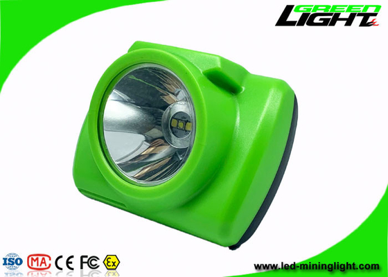 چراغ پیشانی قابل حمل 13000 Lux Cree Led Miner با صفحه نمایش OLED SOS 232lum قابل تنظیم گیره فولادی ضد زنگ