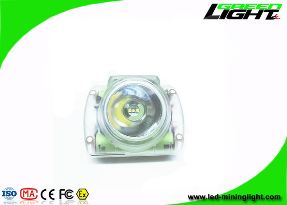 چراغ‌های معدنی LED بی‌سیم شفاف 13000 لوکس IP68 ضد آب Cree LED با چراغ جلوی ماینر صفحه نمایش OLED