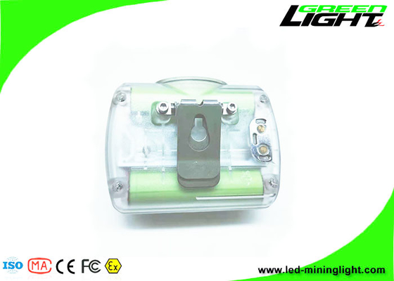 چراغ‌های معدنی LED بی‌سیم شفاف 13000 لوکس IP68 ضد آب Cree LED با چراغ جلوی ماینر صفحه نمایش OLED