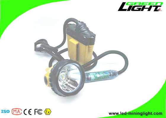 10.4Ah چشمک زن LED درپوش ماینینگ چراغ های جام آلومینیومی ABS PC 25000Lux