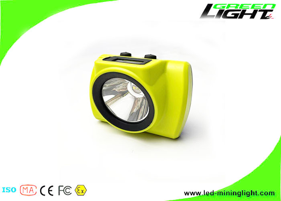 چراغ های درپوش ماینینگ LED صفحه نمایش OLED 18000 لوکس چراغ های جلوی ماینر پاناسونیک 6.8Ah زیرزمینی قابل شارژ برای سیستم ردیابی