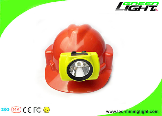 چراغ های درپوش ماینینگ LED صفحه نمایش OLED 18000 لوکس چراغ های جلوی ماینر پاناسونیک 6.8Ah زیرزمینی قابل شارژ برای سیستم ردیابی