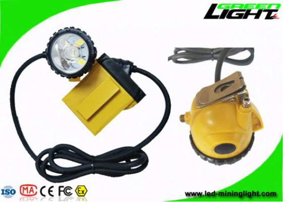 25000lux Super Bright شارژی LED ماینرز لامپ 10.4Ah باتری SAMSUNG IP68 3W Headlamp ضد آب