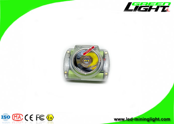 چراغ‌های معدن بی‌سیم IP68 لوکس 13000 چراغ‌های ماینر ضد انفجار چراغ‌های جلو OLED برای نمایش لوگوی زمان باتری برای کلاه‌های سخت