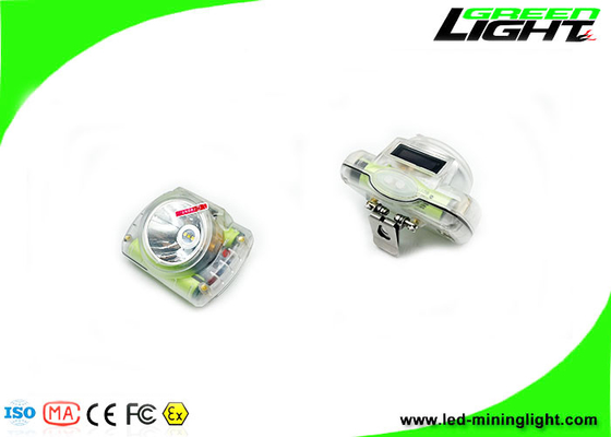 چراغ‌های معدن بی‌سیم IP68 لوکس 13000 چراغ‌های ماینر ضد انفجار چراغ‌های جلو OLED برای نمایش لوگوی زمان باتری برای کلاه‌های سخت