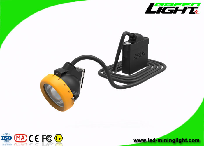 چراغ‌های درپوش LED ماینینگ 16 ساعته 10000 لوکس 6600 میلی‌آمپر ساعت شارژر USB ماینر چراغ پیشانی برای کلاه سخت