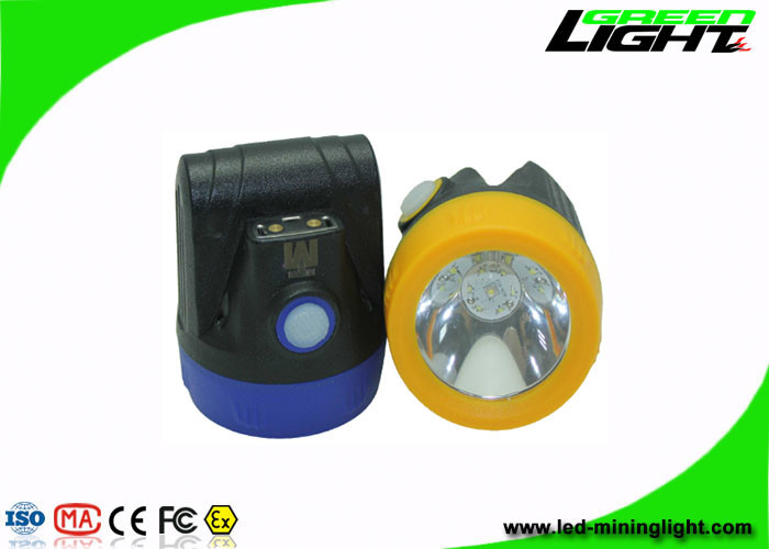 لامپ درپوش ماینینگ LED بی سیم 1.1 واتی ضد آب 10000 لوکس 143 لوکس شارژ USB چراغ جلو ماینر LED