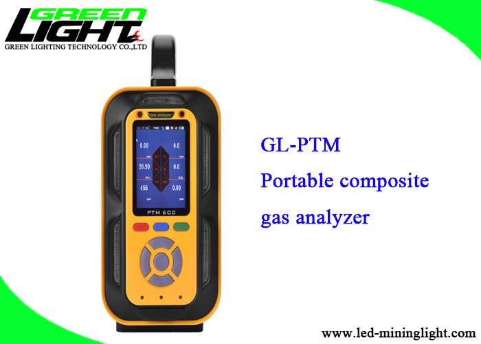 آشکارساز چند گازی دیجیتال قابل حمل GL-PTM IP66 برای محیط های زیرزمینی