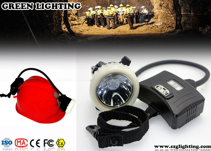 GS5-B Semi - Corded Miners Light Helmet، 5.6AH چراغ درپوش قابل شارژ
