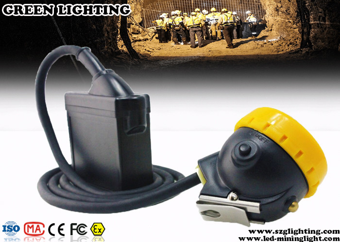 چراغ درپوش معدن قابل شارژ 7800mA چراغ بند ناف سبک 3 وات LED اصلی