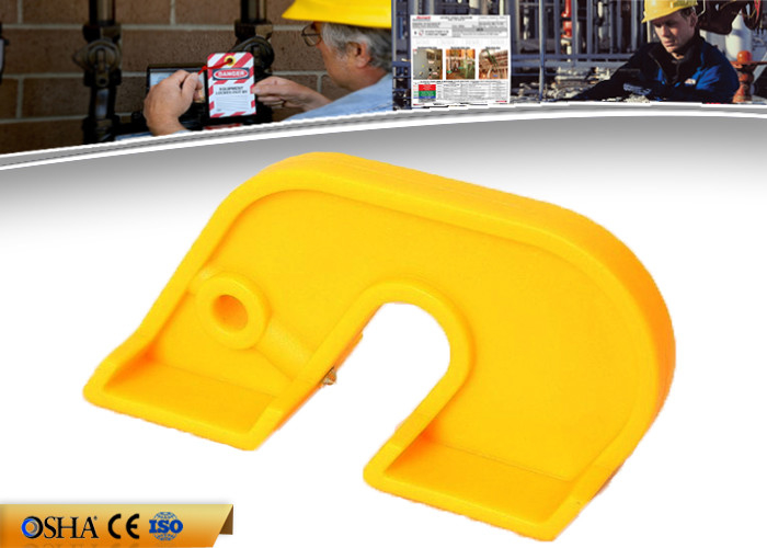 Nailon Breaker Lock Out Tag Out، 60g Circuit Yellow Loto Devices Loto