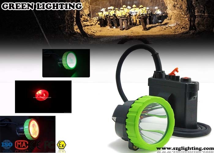 50000 Lux Led Headlamp قابل شارژ ، 4 رنگ روشنایی ماینر درپوش لامپ