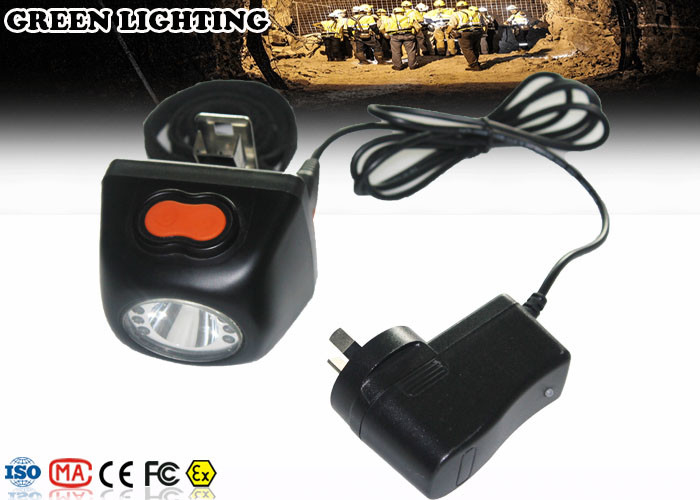 چراغ جلو LED قابل شارژ دیجیتال ضد انفجار GL4.5-A 1W 4.5Ah 234g